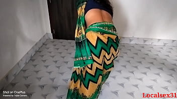 Green Saree indian Mature Hookup In Fivester Hotel ( Official Vid By Localsex31)