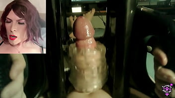 Quickshot Launch Machine Strokes Sticky Blast Out Jessica Bloom's Phat Trans Manstick