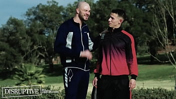 Coach Instructs Athlete To Open Mind And Relax Arse Before Yam-sized Game - Cliff Jensen, Des Irez - DisruptiveFilms