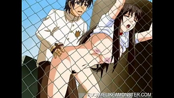 Ultra-kinky collegegirl anime rip up teen romped