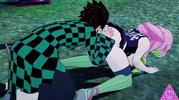 Tanjiro Mitsuri kanroji kimetsu no yaiba anime pornography vids have romp fellatio hand job ultra-kinky and spunk shot gameplay pornography uncensored... Thereal3dstories..2