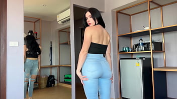 StepSister Asked For Help Choosing Jeans And Gave Herself To Tear up - ep.1 (POV, throatpie)