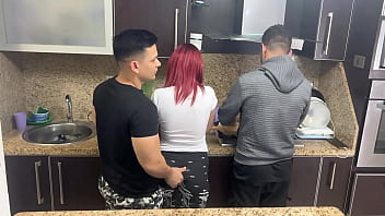 My Husband's Friend Grabs My Butt When I'm Cooking Next To My Hubby Who Doesn't Know That His Friend Treats Me Like A Super-bitch NTR