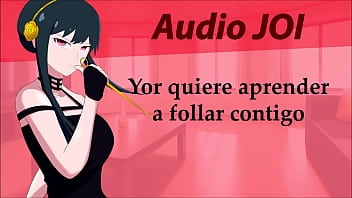 Audio JOI hentai, Yor wants to have orgy with you.