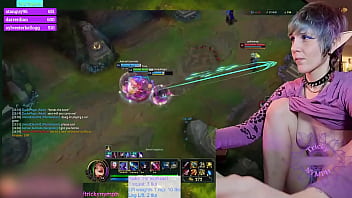 Tricky Gal Plays League of Legends on Chaturbate! 25 on Jinx!!