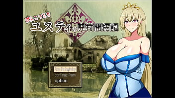 Deprived village reclamation of Queen Ponkotsu Justy [PornPlay Anime pornography game] Ep.1 Lazy Queen with giant jugs