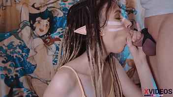 Uber-cute dame elf in dreadlocks blowing my dude meat juicy! Salivating deep blowage ! Deep throat my beautiful girlfriend!