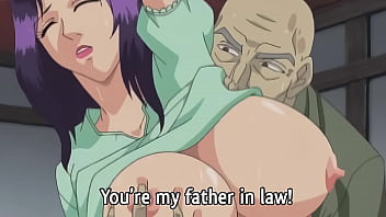 Mummy Seduces by her Father-in-law — Uncensored Hentai [Subtitled]