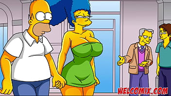 The best Milf in town! The Simptoons, Simpsons hentai